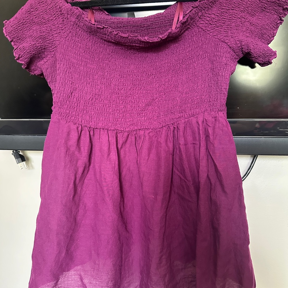 Torrid Plum Smocked Top